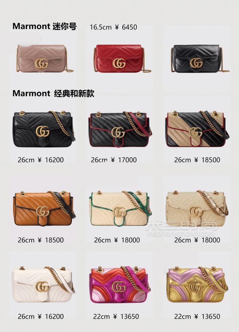 Gucci包包九大系列全解析！九张图让你全了解 (2)