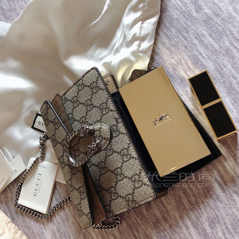 GUCCI Dionysus supermini 迷你酒神包 (5)