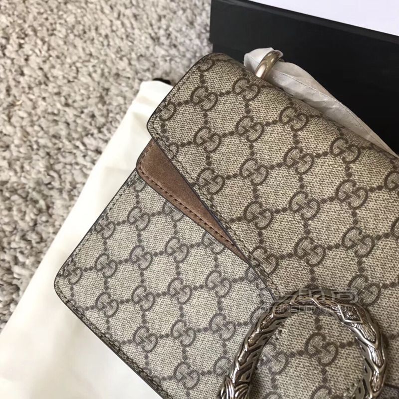 GUCCI古奇Dionysus酒神拼色女士链条包单肩斜挎女包 (7)