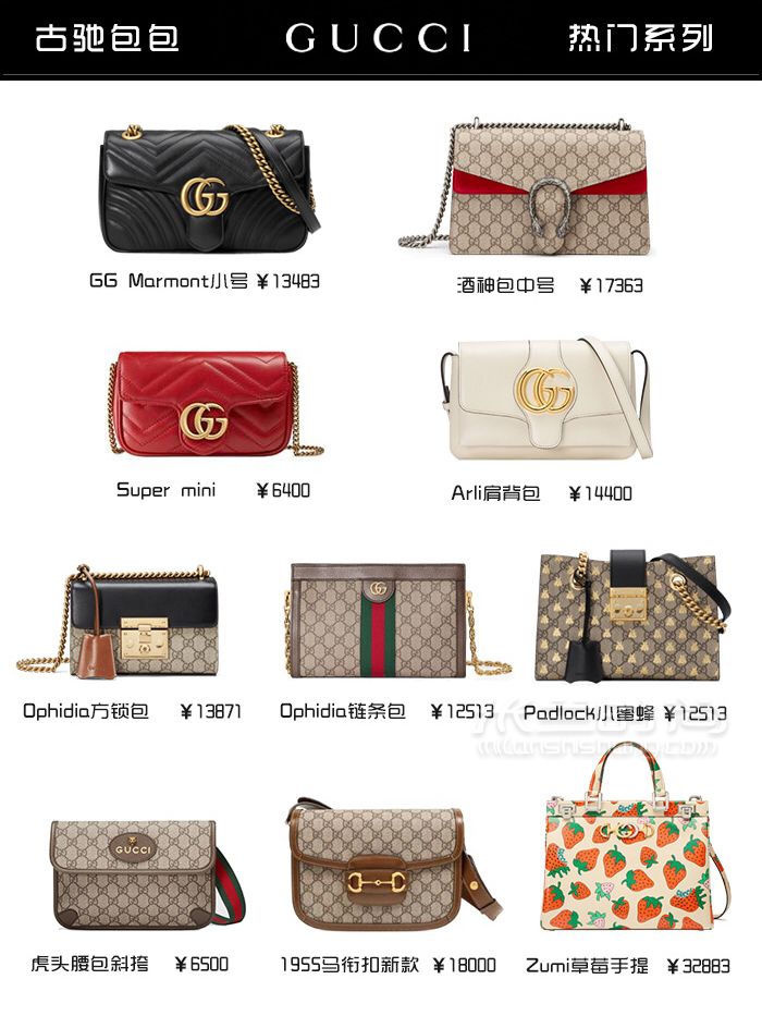 奢侈品包包热门大盘点9张图带你看完  Chanel、Gucci、LV (3)