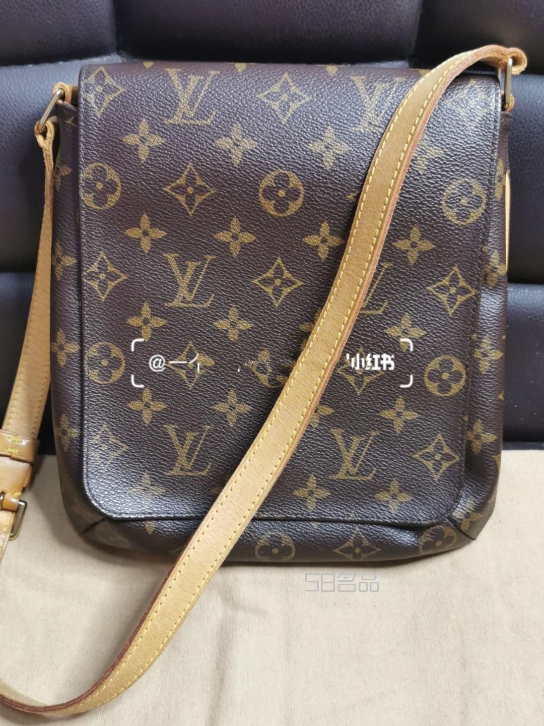 最爱vintage lv竖版王菲包中古,lv帆布包价格_10