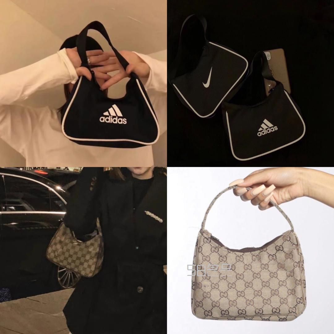 包包分享｜百元lv gucci nike ad hobo,lv 透明手袋_1