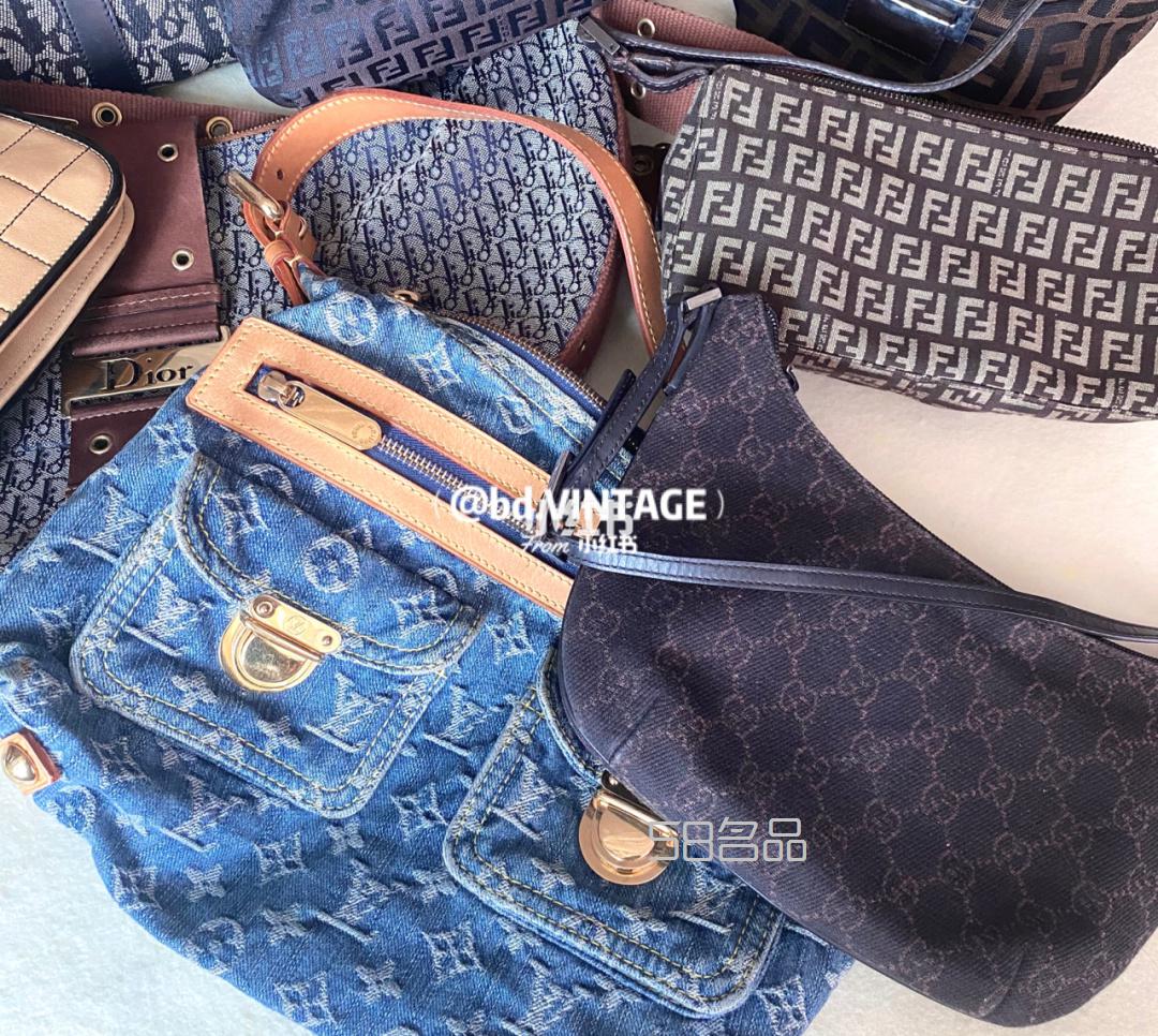 Lv Chanel Dior fendi gucci中古包包小集合,lv白色棋盘变色后_7