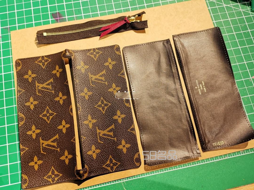 Lv老花小内袋拆包制作米老鼠挂件和发卡,lv2014年新款女包_12