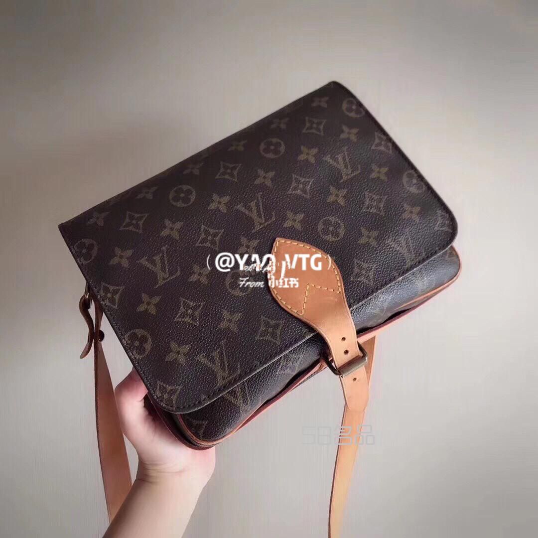 LV 老花大号马鞍包 泫雅同款,lv33彩包louis vuitton_1