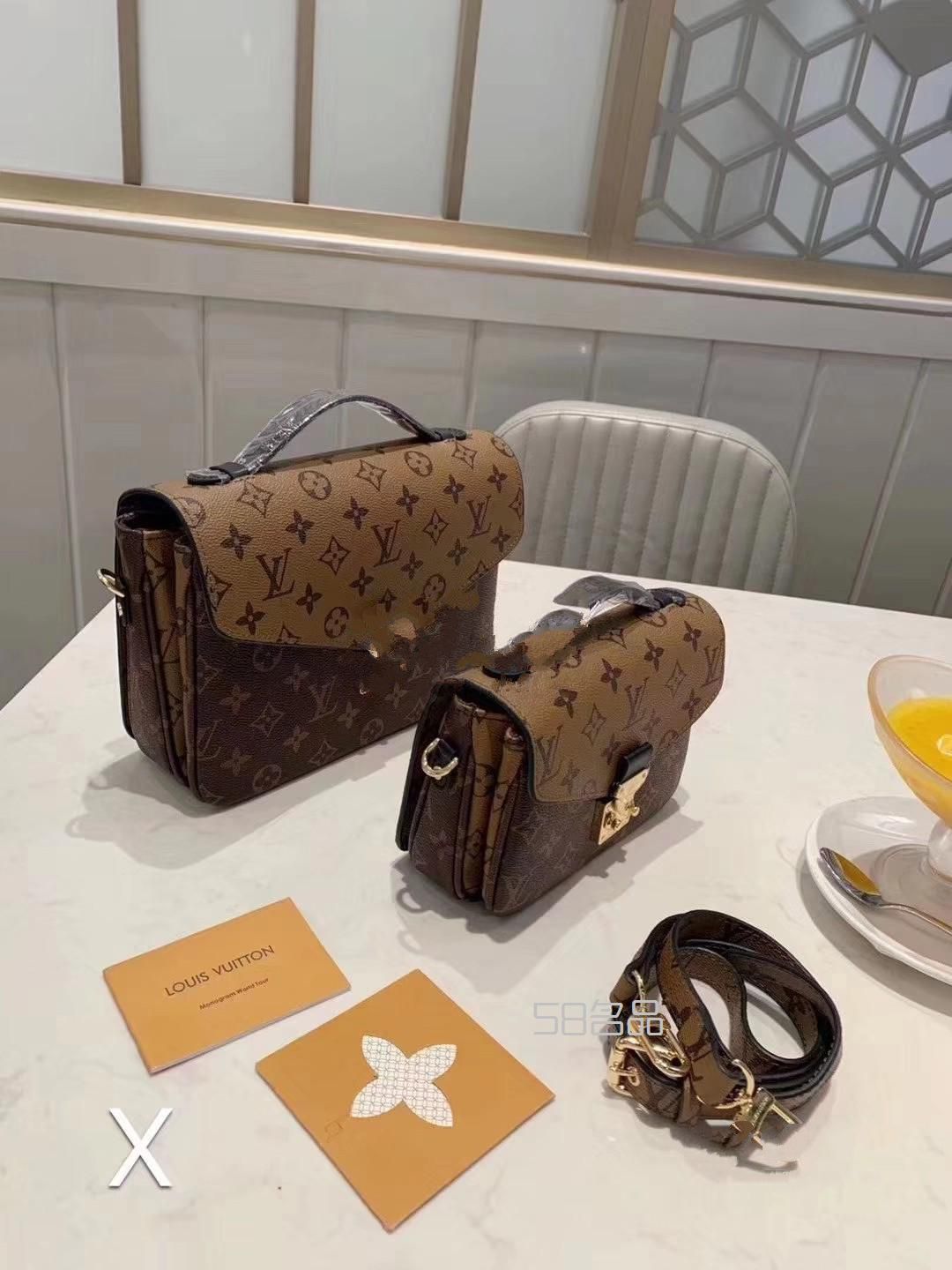 LV这款邮差包真的是太喜欢了,lv neverfull 老花_1