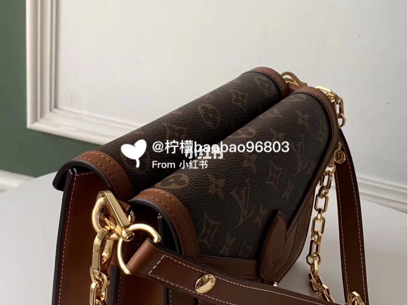 LV路易威登老花拼色BIFACE双面邮差包,lv m60049_9