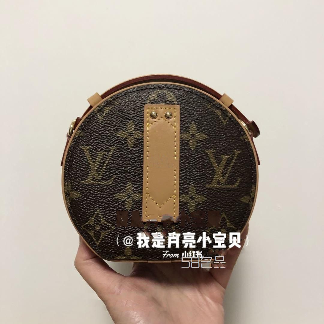 中古包拆包我的Lv 小圆饼可爱,lv neonoe水桶包橘色_10