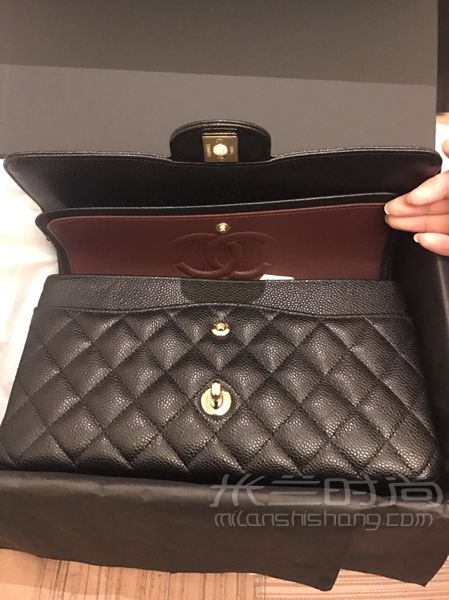 Chanel cf 中号 第一个香奈儿包包～ 5／13／2018购于海港城Chanel～_2