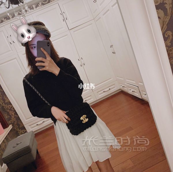 2位数搞定泫雅同款香奈儿chanel 编织包_3