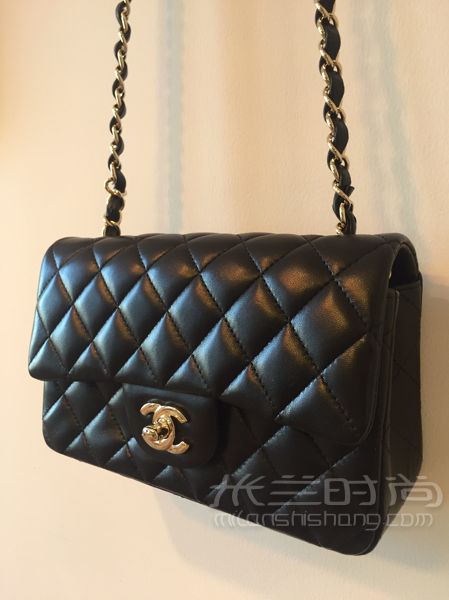 香奈儿 chanel mini cf 终于入手了！chanel classic flap_4