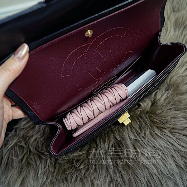 Chanel CF 和 2.55 小号黑金对比_4