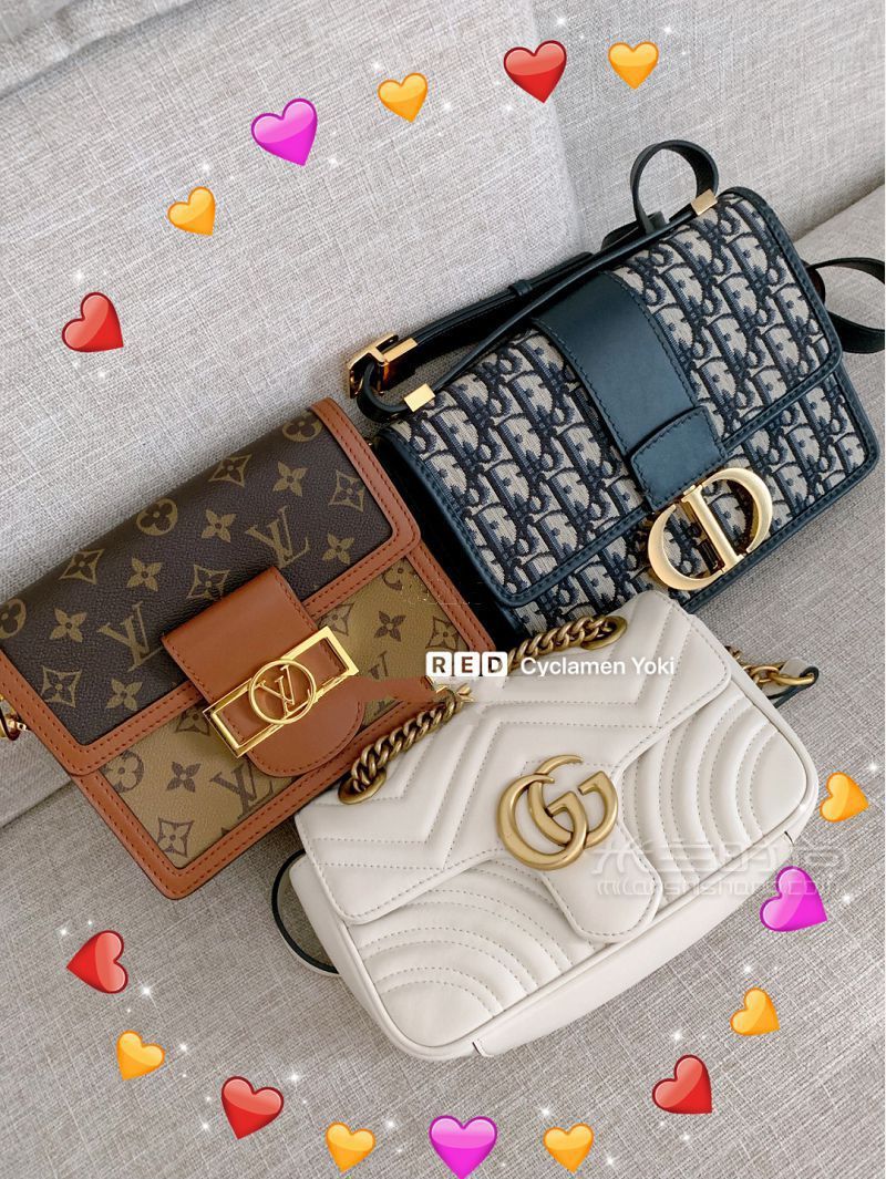 Gucci Lv Dior包入门级最百搭三款奢侈品包_1