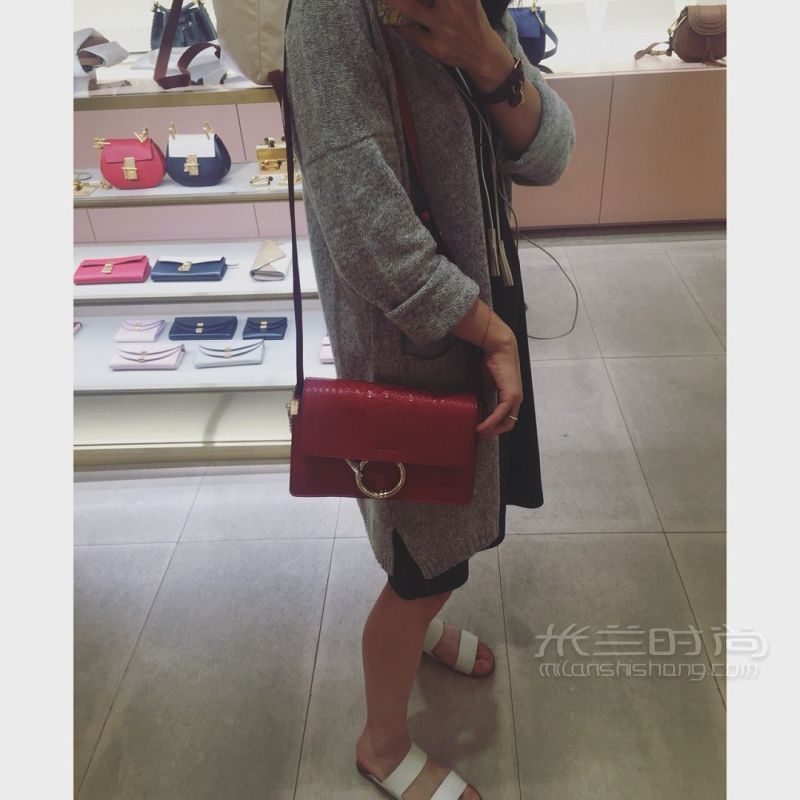 我的旅行战利品chloe faye小号包包 其实本来是心水是灰色的_4
