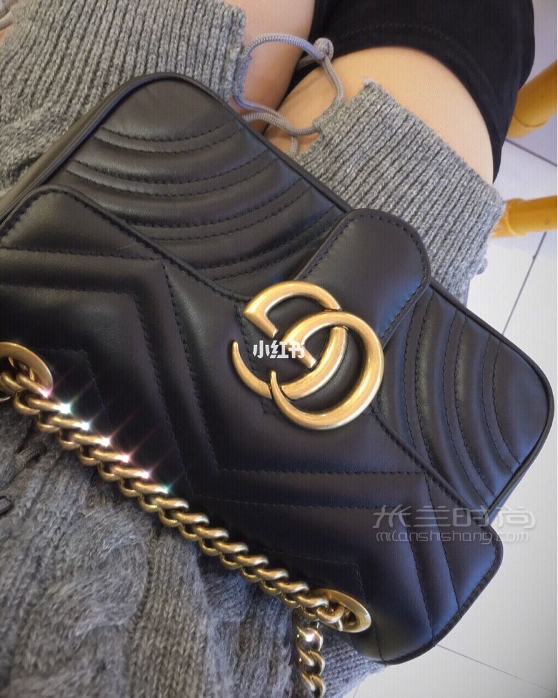 Gucci Marmont mini 上身图片 接之前这个Gucci包篇答应大家的上身图片来了_6