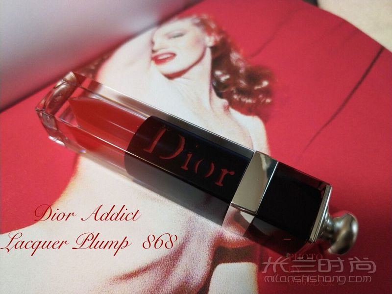 Dior漆光唇釉868春夏秋冬我都爱这个颜色 66试色_3