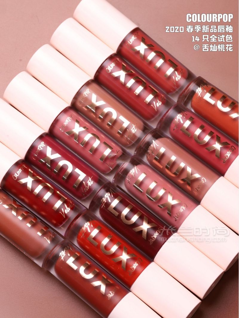 colourpop春季新品唇釉14只全试色_9