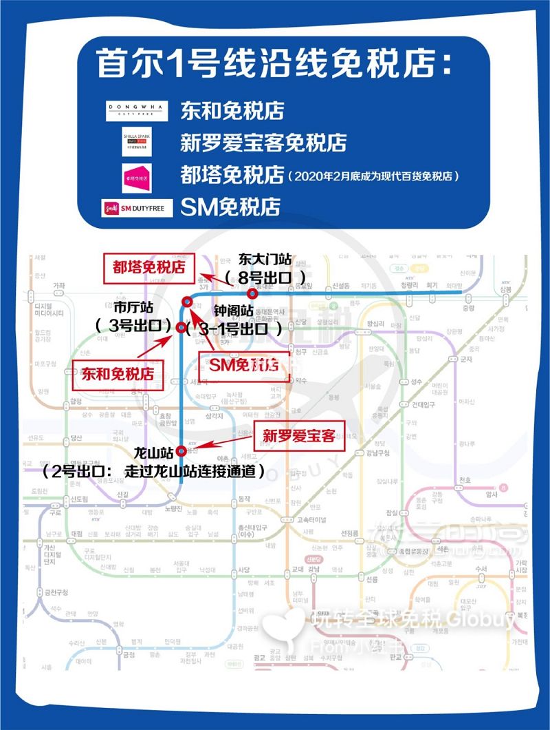 韩国首尔免税店大全一分钟决定去哪逛_5