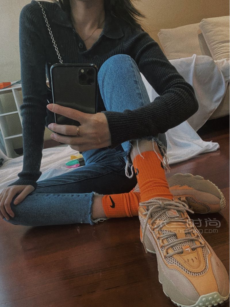 无敌显腿细的马卡龙色穿搭炸街情侣鞋_2