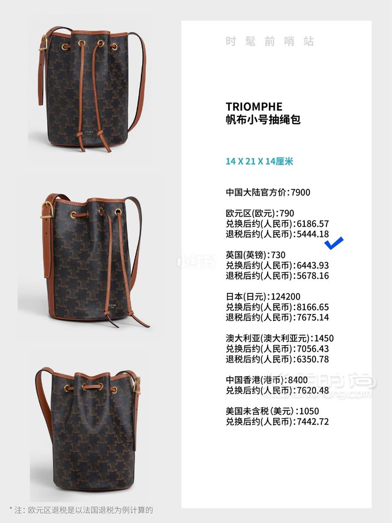 LV Celine老花包全球比价 思琳Celine_7