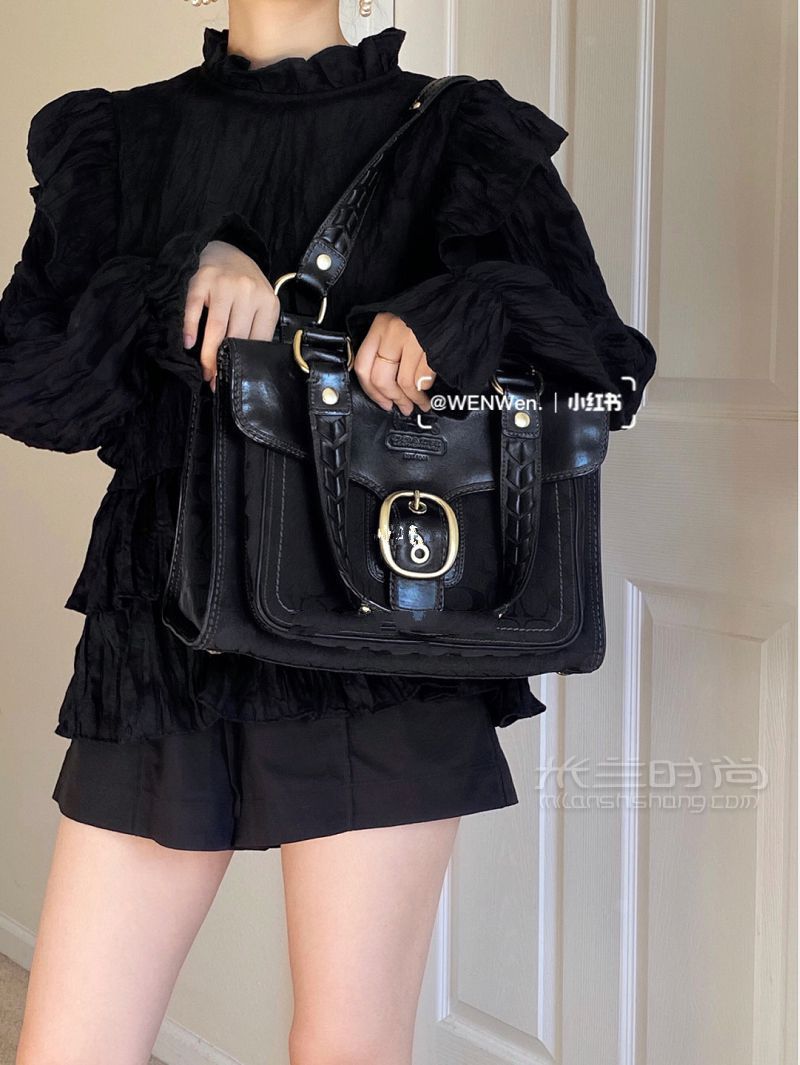 Coach中古 机车托特包 Rolla自由行热门攻略_1