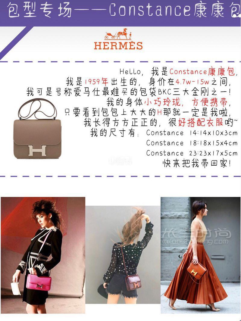 Hermes包包有哪些款式？爱马仕 birkin picotin 凯莉包_3