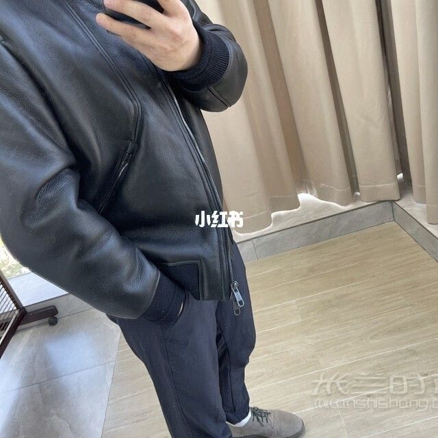 杰尼亚山羊皮 羊羔毛穿搭_4