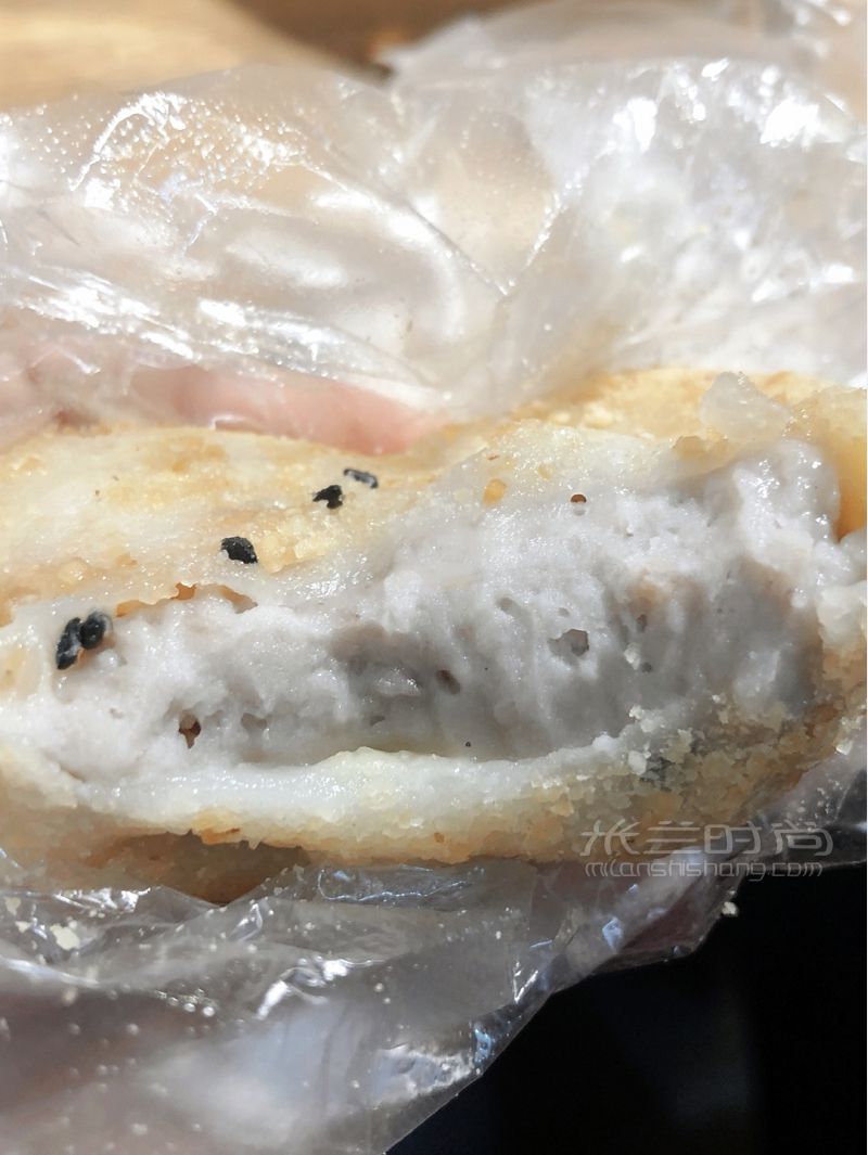 长沙牛肉饼店的手包麻薯2元一个太绝了 抹茶美食_9