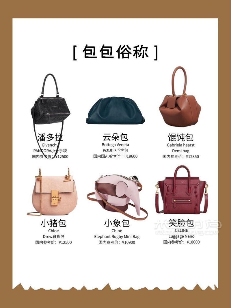 奢侈品大牌包包俗称 流浪包 笑脸包 蛇头包怎么称呼？_2