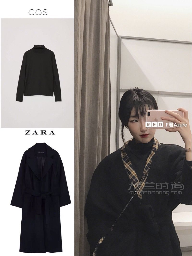 Zara Style回归不过时 简单气场冬季穿搭_8