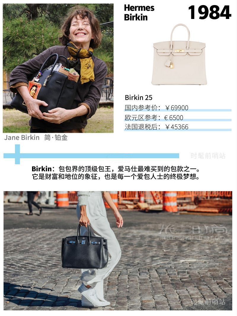 最值得收藏的10大包包 Hermes birkin价格对比_2