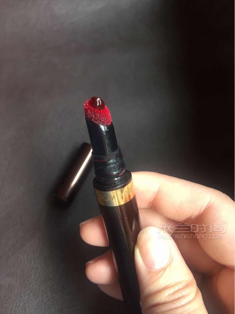 果汁唇  韩剧女主的嘟嘟唇 tom ford 唇釉试色_3