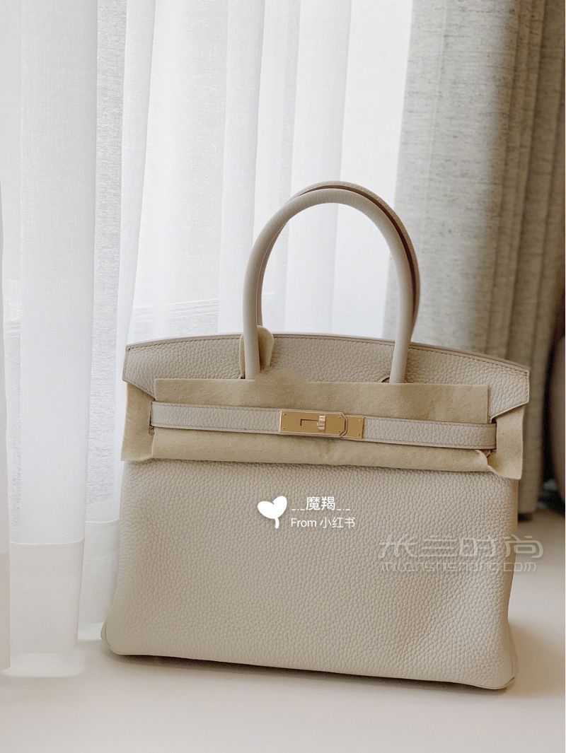 【爱马仕】hermes白色系包包Birkin30_2