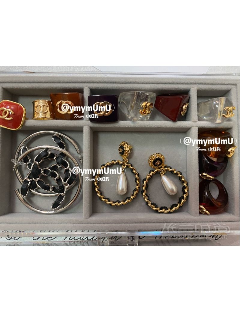 2020 chanel中古耳钉大全 vintage复古耳钉_3