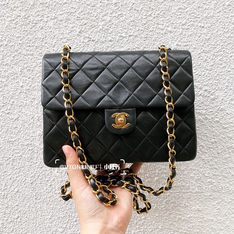 中古包里的保值王chanel mini方胖子_4