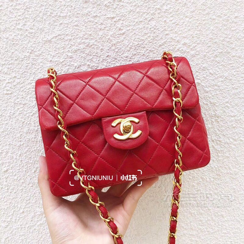 中古包里的保值王chanel mini方胖子_3