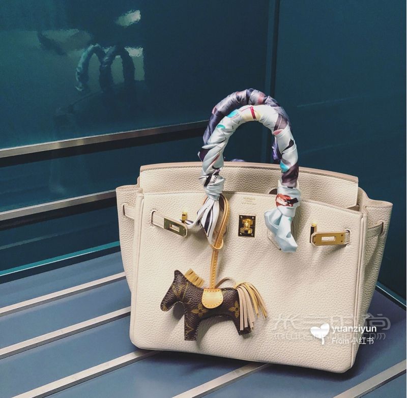 HERMES Birkin 25 奶昔白 金扣爱马仕怎么样_1