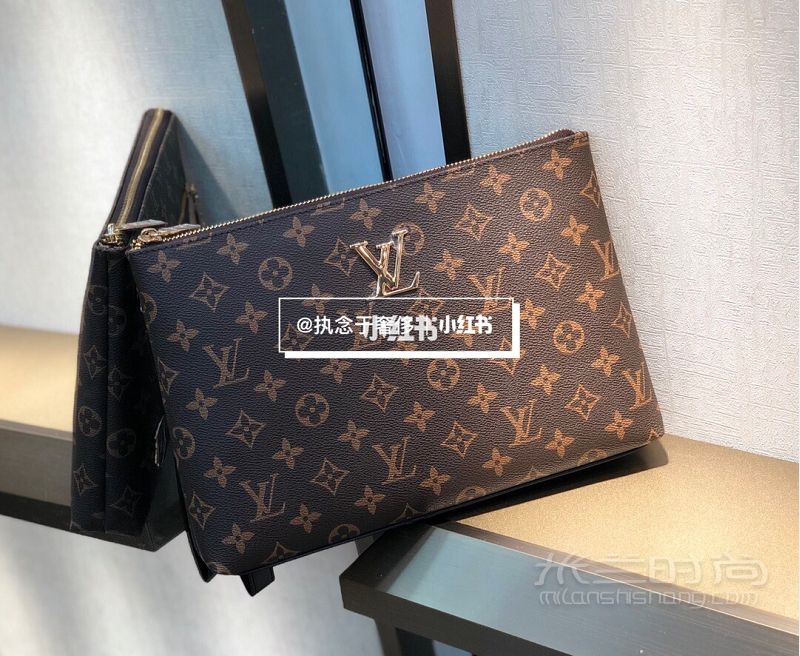 LV、Gucci奢侈品大牌45款男士手拿包推荐_4