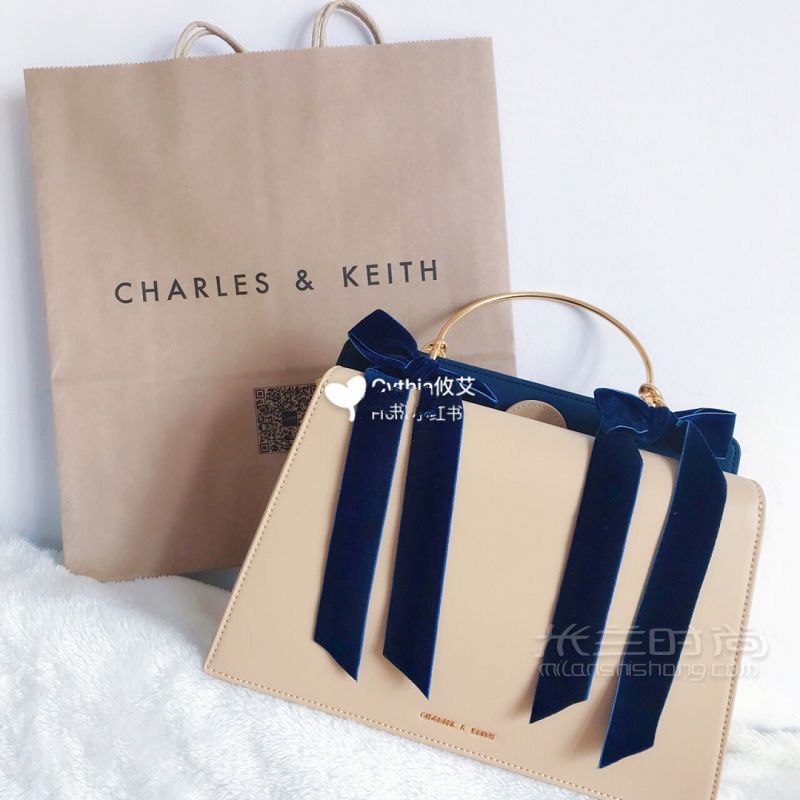 小ck早秋新品蝴蝶结风琴包 小CKCHARLESKEITH_1