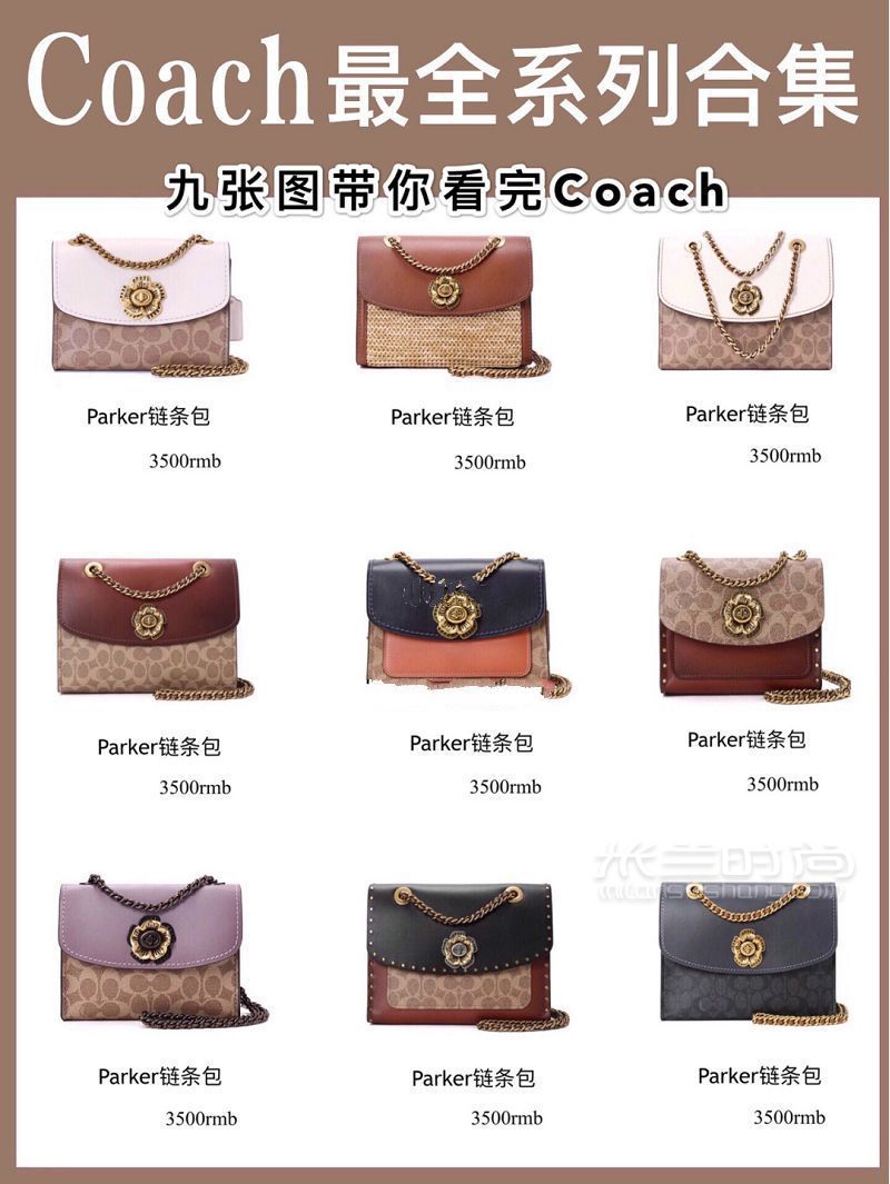 Coach包包全系列解析 9张图带你看完Coach包包_1